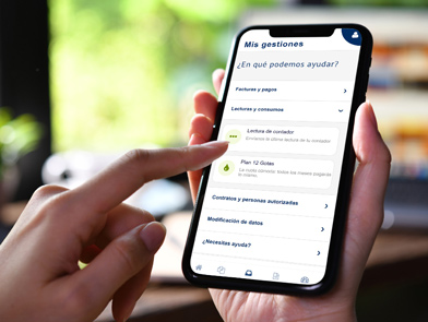Realiza tus gestiones desde el móvil con nuestra app Agua Contigo