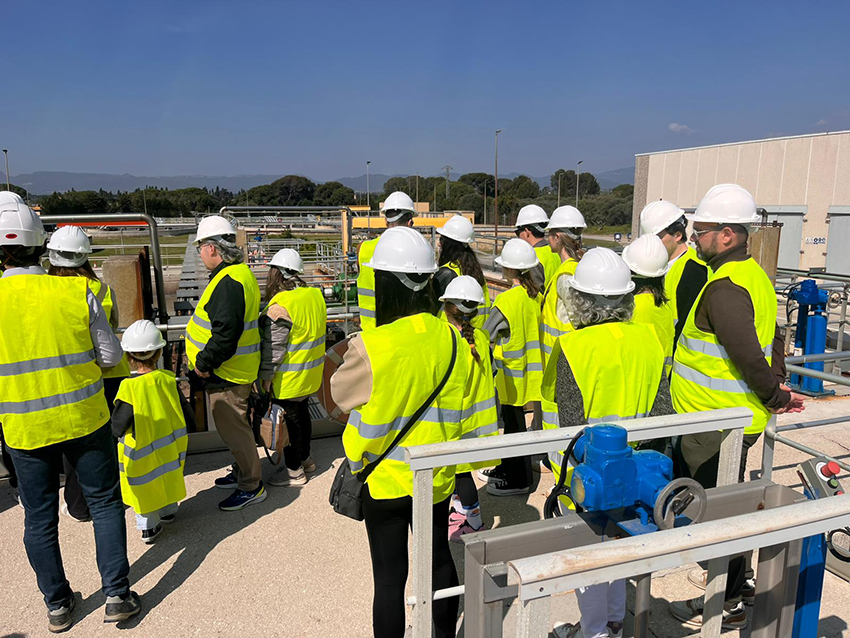 Ir a la noticia Abrimos las puertas a la ciudadanía de la depuradora de Cambrils para conmemorar el Día Mundial del Agua